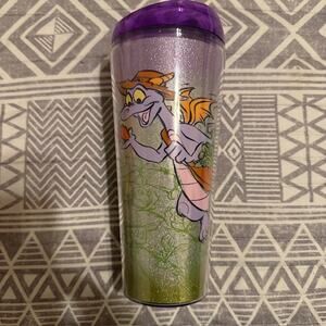 2022 Disney Parks Epcot Flower & Garden Festival Figment 22 oz Tumbler Cup